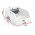 Automatic Cat Litter Box Self Cleaning Smart Pet Toilet App Control 5L White