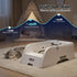 Automatic Cat Litter Box Self Cleaning Smart Pet Toilet App Control 5L White