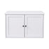 i.Pet 80x53cm Cat Litter Box Enclosure Hidden Litter Tray Cabinet Furniture White