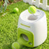 2-in-1 Dog Ball Launcher & Treat Dispenser with 2 Balls Green