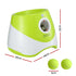 Dog Ball Launcher Thrower with 6 Balls & 3/6/9m Launch Distances Green