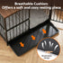 Large Dog Crate Furniture 93cm Dog Cage Puppy Pet Wooden Black
