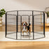i.Pet Pet Dog Playpen 48" Enclosure 8 Panel Cage Kennel Puppy Fence Play Pen