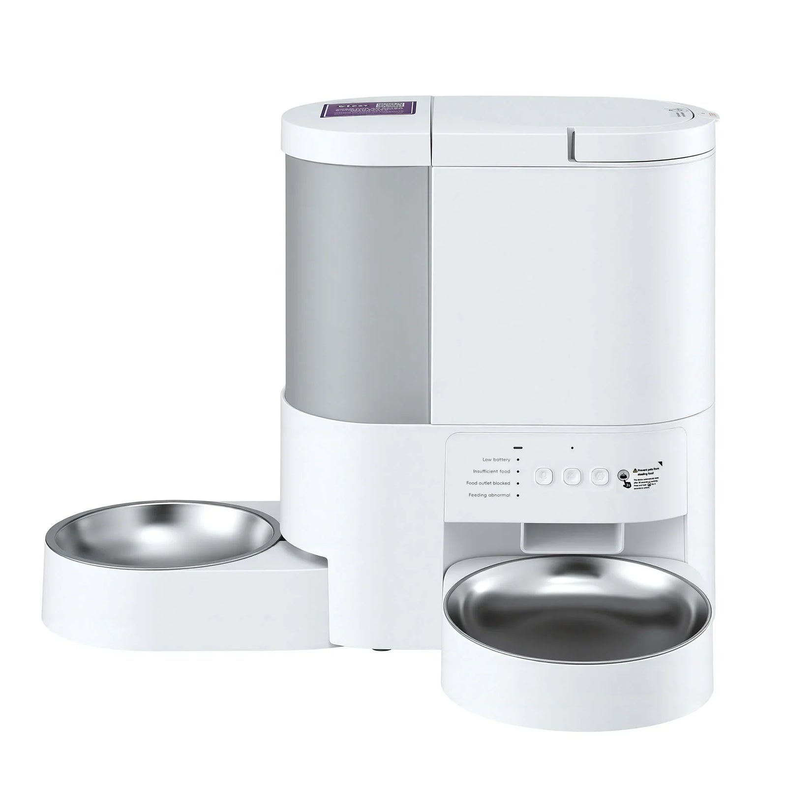 Automatic Pet Feeder Water Dispenser 2-in-1 Smart WiFi Dog Cat Food 4L