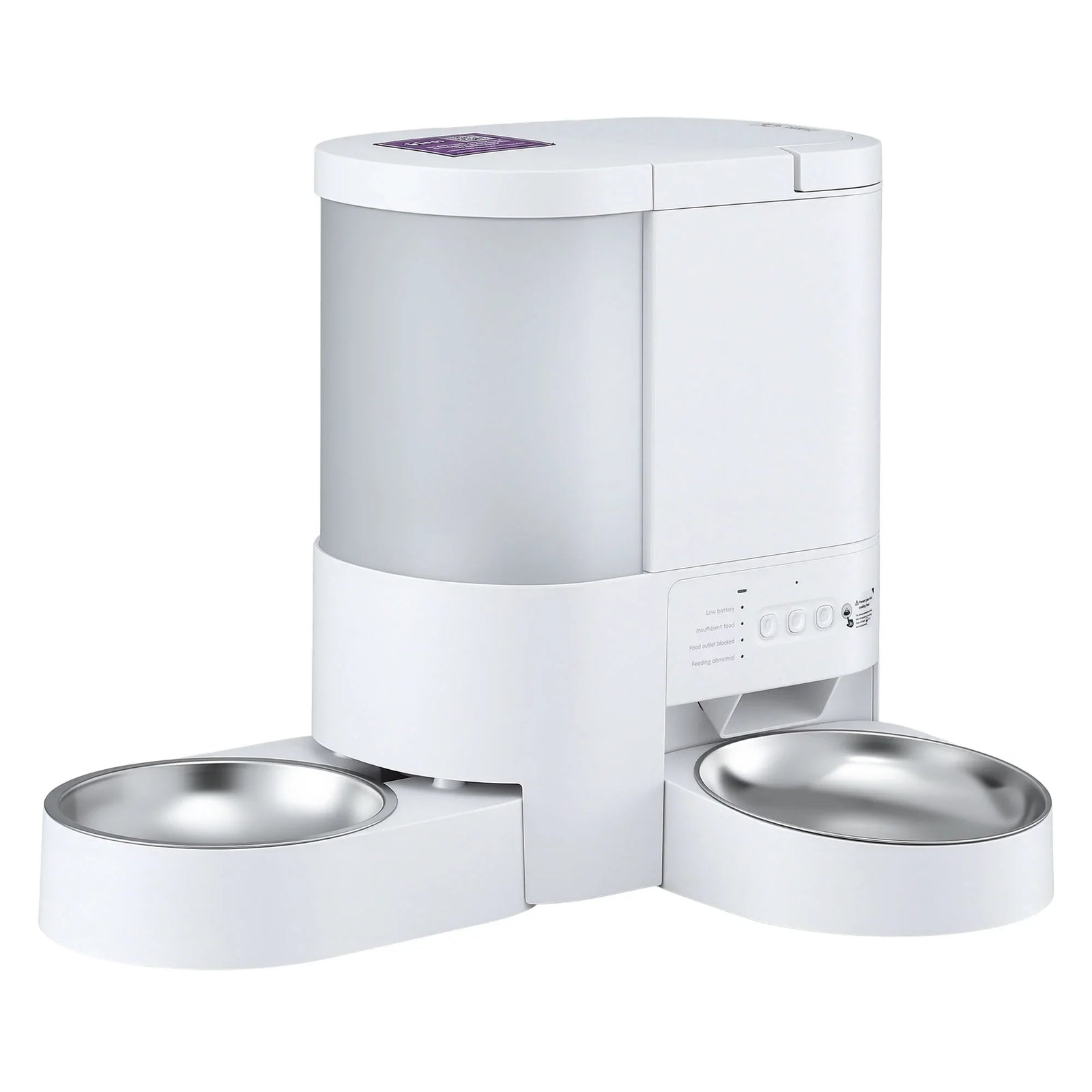 Automatic Pet Feeder Water Dispenser 2-in-1 Smart WiFi Dog Cat Food 4L