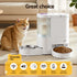 Automatic Pet Feeder Water Dispenser 2-in-1 Smart WiFi Dog Cat Food 4L