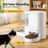 Automatic Pet Feeder Water Dispenser 2-in-1 Smart WiFi Dog Cat Food 4L