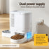 Automatic Pet Feeder Water Dispenser 2-in-1 Smart WiFi Dog Cat Food 4L
