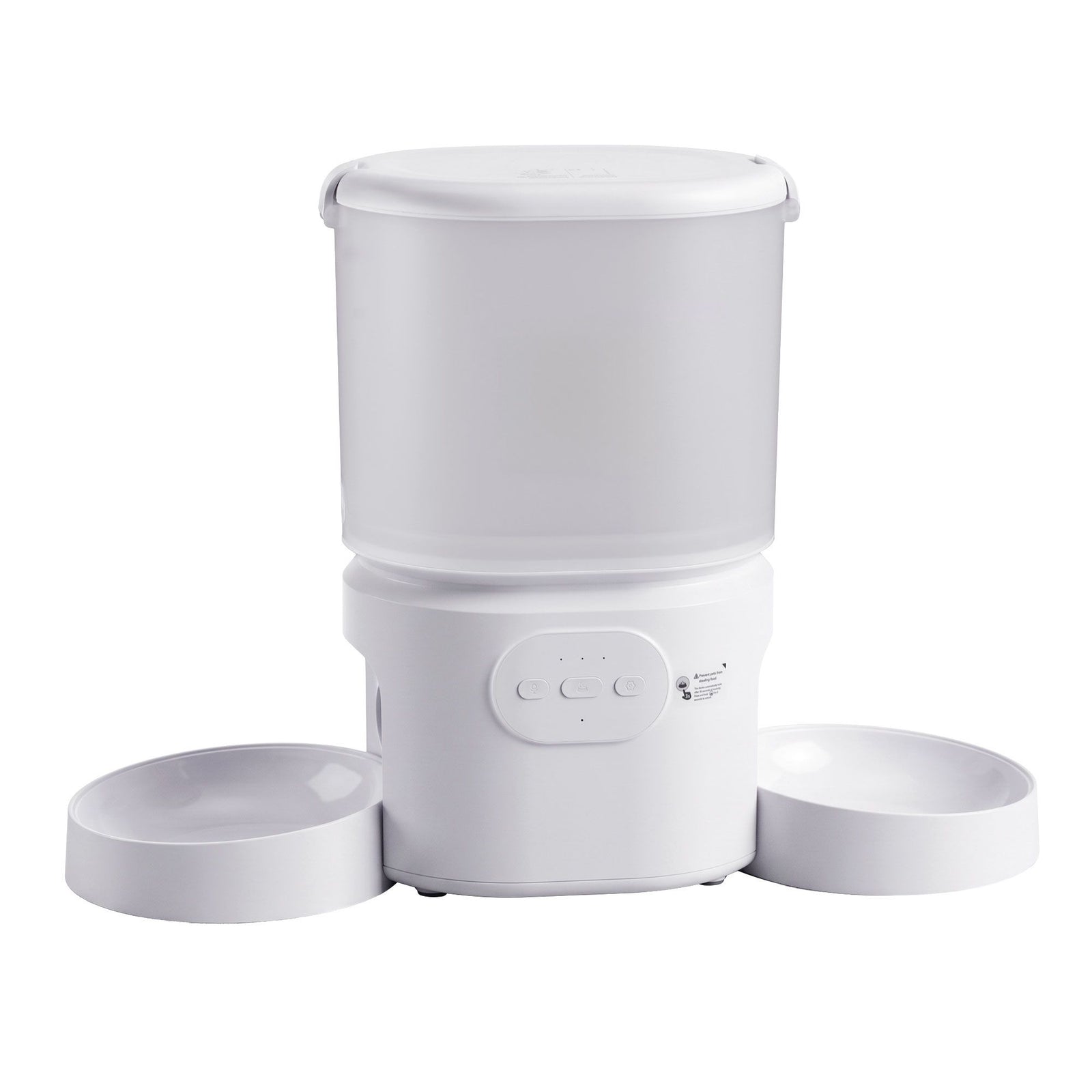 5L Automatic Pet Feeder Dual Bowl Smart Dispenser APP Control Cats Dogs