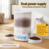 5L Automatic Pet Feeder Dual Bowl Smart Dispenser APP Control Cats Dogs
