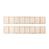 2pc Wooden Pet Gate Dog Fence Playpen Barrier 8 Panels Natural