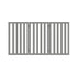 Wooden Pet Gate Dog Fence 3 Panels 80cm Grey