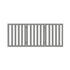 Wooden Pet Gate Safety Stair Barrier 3-Panel Grey