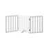 Wooden Pet Gate Dog Fence 3 Panels