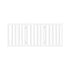 Wooden Pet Gate Dog Fence 3 Panels