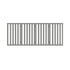 Wooden Pet Gate Dog Fence 4 Panels 80cm Grey