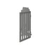 Wooden Pet Gate Safety Stair Barrier 6-Panel Grey