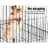 4 Tier Ferret Rabbit Cage 142cm Metal Hutch with Wheels Hammock