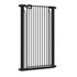 Pet Gate – Retractable 120cm, Auto‑Close, One‑Hand Use, Adjustable, Black