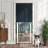 Pet Gate – Retractable 120cm, Auto‑Close, One‑Hand Use, Adjustable, White