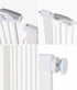 Pet Gate – Retractable 120cm, Auto‑Close, One‑Hand Use, Adjustable, White