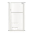 Pet Gate – Full Height, Auto‑Close, Adjustable Width, Metal, White