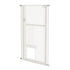 Pet Gate – Full Height, Auto‑Close, Adjustable Width, Metal, White