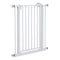 Pet Safety Gate – 78cm, Retractable, Auto‑Close, Adjustable Width, White