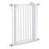 Pet Safety Gate – 78cm, Retractable, Auto‑Close, Adjustable Width, White
