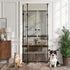 Pet Gate – Extra Tall 190–264cm, Auto‑Close, Adjustable, Metal, Black
