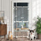 Full‑Height Metal Pet Gate – Auto‑Close, Adjustable 190–264cm, White