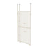 Full‑Height Metal Pet Gate – Auto‑Close, Adjustable 190–264cm, White