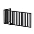 i.Pet Dog Gate Playpen Enclosure 4 Panels Pet Door Fence Wooden Play Pen Stair