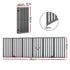i.Pet Dog Gate Playpen Enclosure 6 Panels Pet Door Fence Wooden Play Pen Stair