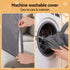 2-in-1 Dog Kennel Furniture Wooden Indoor Pet Crate with Cushion Grey