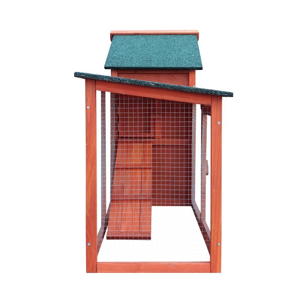 Rabbit Hutch Spacious Wooden Outdoor Pet Hutch