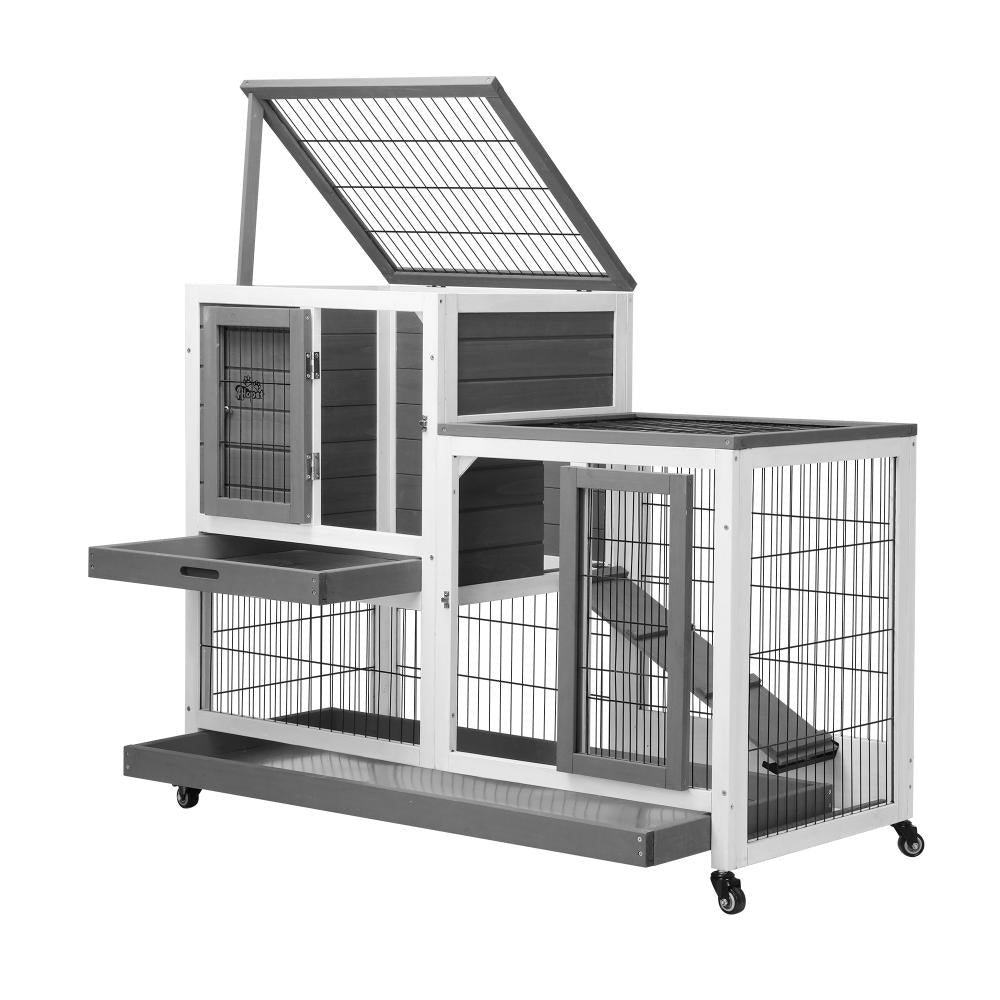 Rabbit Hutch Chichen Coop 100 x 55 x 90cm