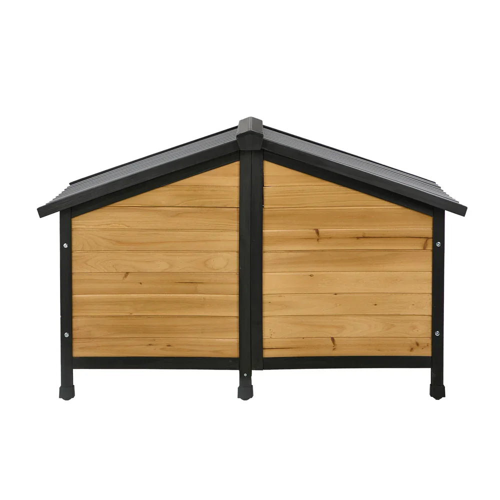 Dog Kennel Outdoor Indoor Pet House Wooden Puppy Cabin Kennels