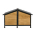 Dog Kennel Outdoor Indoor Pet House Wooden Puppy Cabin Kennels