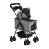 Pet Stroller Pram Removable Carrier Pushchair Foldable
