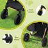 i.Pet Pet Dog Stroller Pram Large Cat Carrier Travel Pushchair Foldable 4 Wheels
