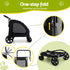 Pet Stroller Dog Pram Large Carrier Cat Travel Foldable Strollers 4 Wheels Trolley
