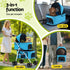 Pet Stroller Dog Pram Large Cat Carrier Travel Pushchair Foldable 4 Wheels