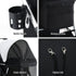 Foldable Pet Stroller Dog Cat Pram 4 Wheel Travel Carrier with Storage