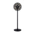 Devanti Pedestal Fan with Remote, 7 Speeds 3 Heights DC Motor, Black