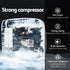 100L Portable Fridge Freezer 12V/24V/240V Camping Caravan Compressor