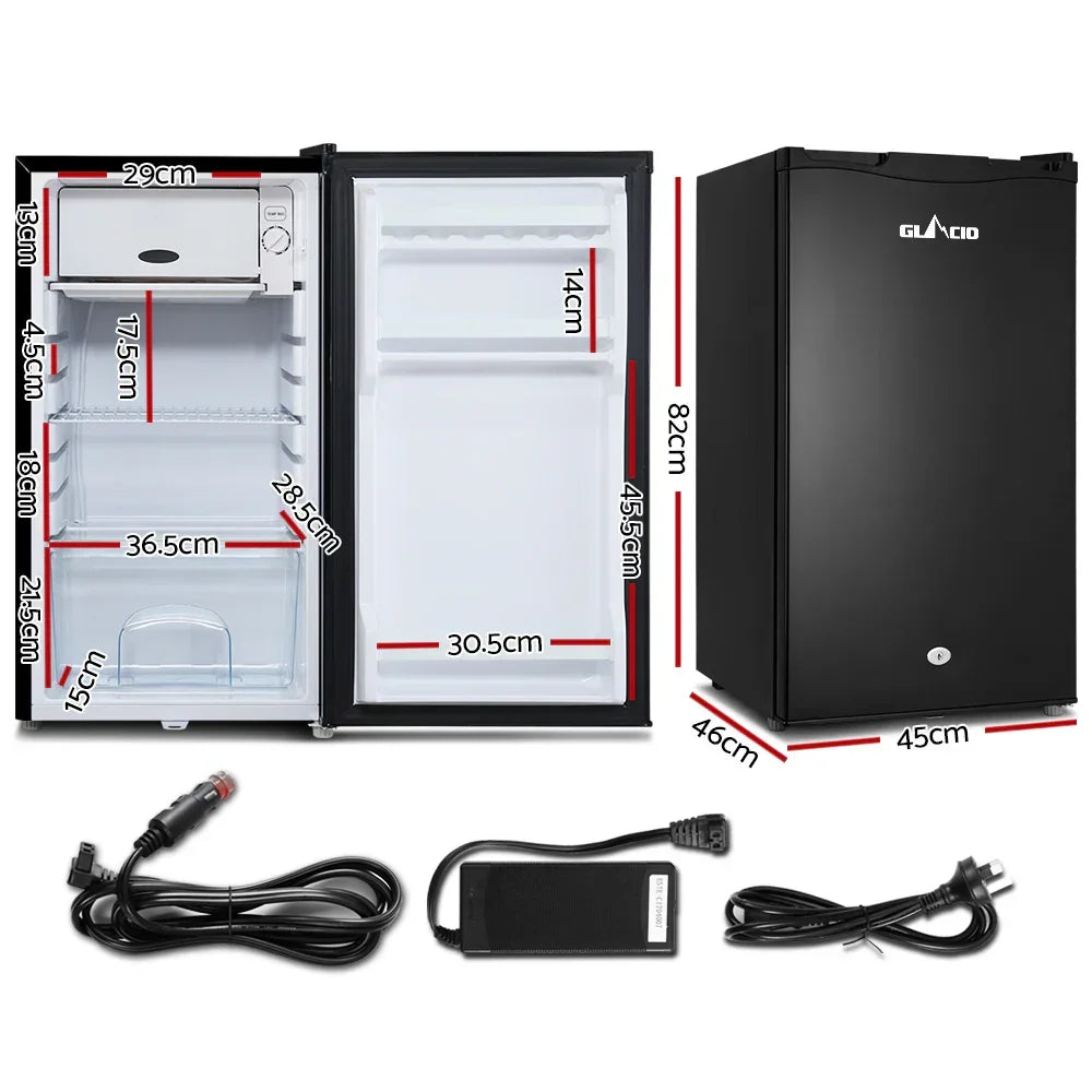 95L Portable Fridge 12V/24V/240V Upright Camping Caravan Low Energy