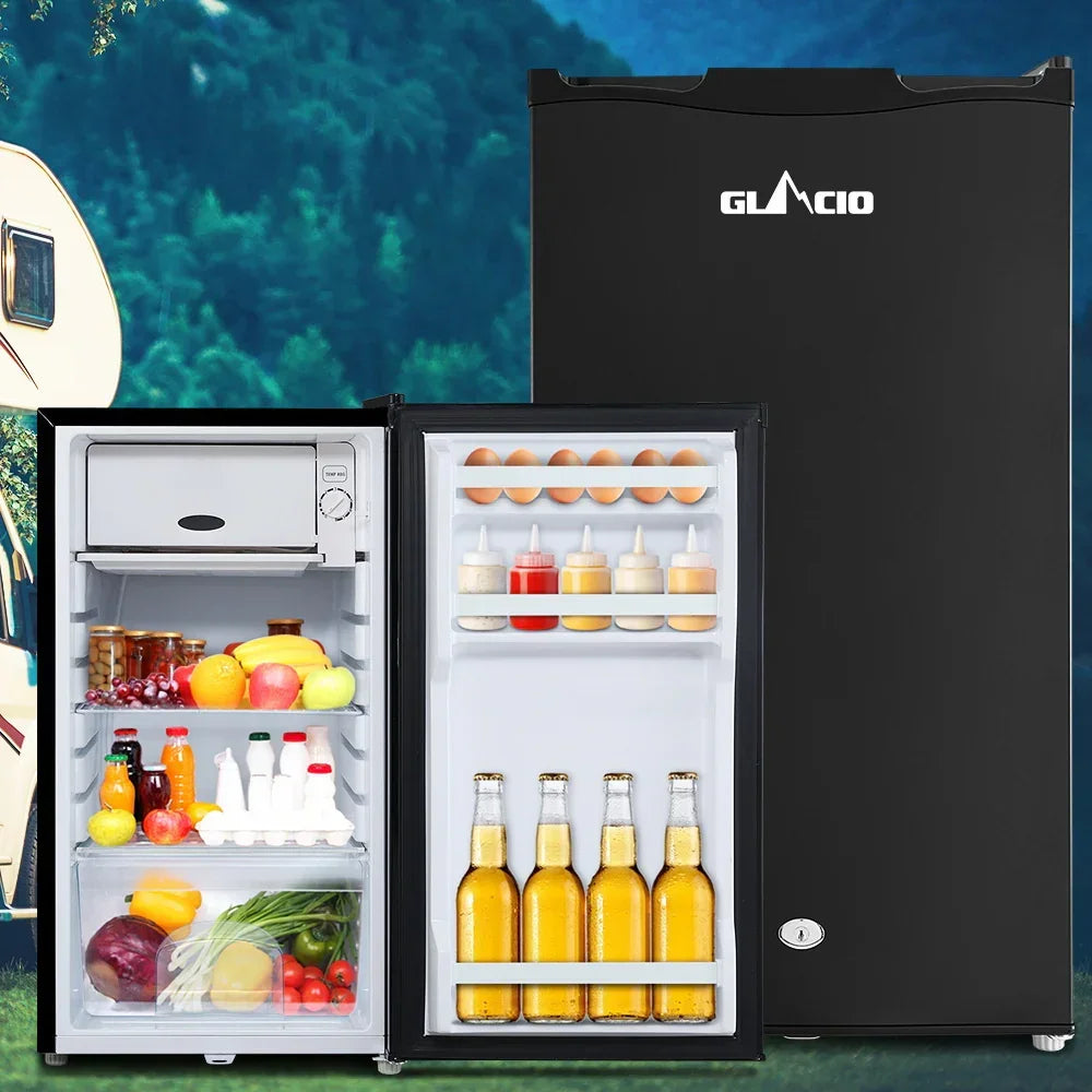 95L Portable Fridge 12V/24V/240V Upright Camping Caravan Low Energy