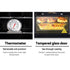 Portable Gas Oven & Stove – Twin Burners, 3500BTU Oven, Stainless Steel