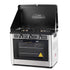 Portable Gas Oven & Stove – Twin Burners, 3500BTU Oven, Stainless Steel